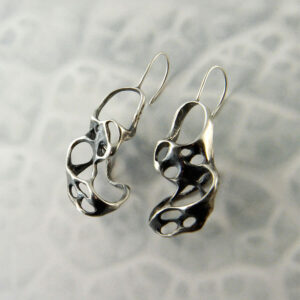 Gothic Silver Earrings