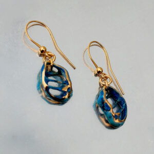 Turquoise Organic Earrings