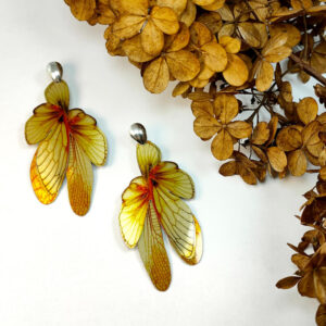 Butterfly wing earrings,Butterfly earrings,Gold butterfly earrings,Dangle earrings,Butterfly gifts,Butterfly jewelry,Statement earrings