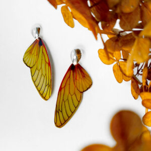 Gold butterfly earrings,Dangle earrings,Butterfly gifts,Butterfly jewelry,Butterfly wing earrings,Butterfly earrings,Statement earrings