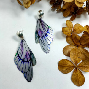 Butterfly earring studs,Butterfly wings