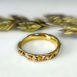 Gold viking ring,organic 14 k ring,gold band ring,Wedding ring,14k gold ring,Organic gold ring,tangle ring,tangle wedding,thin gold ring