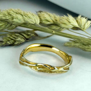 Wedding band gold,Tangled ring,Unique wedding ring,Twig ring,Mens wedding band,White gold ring,nature rings,Organic gold ring,mens ring