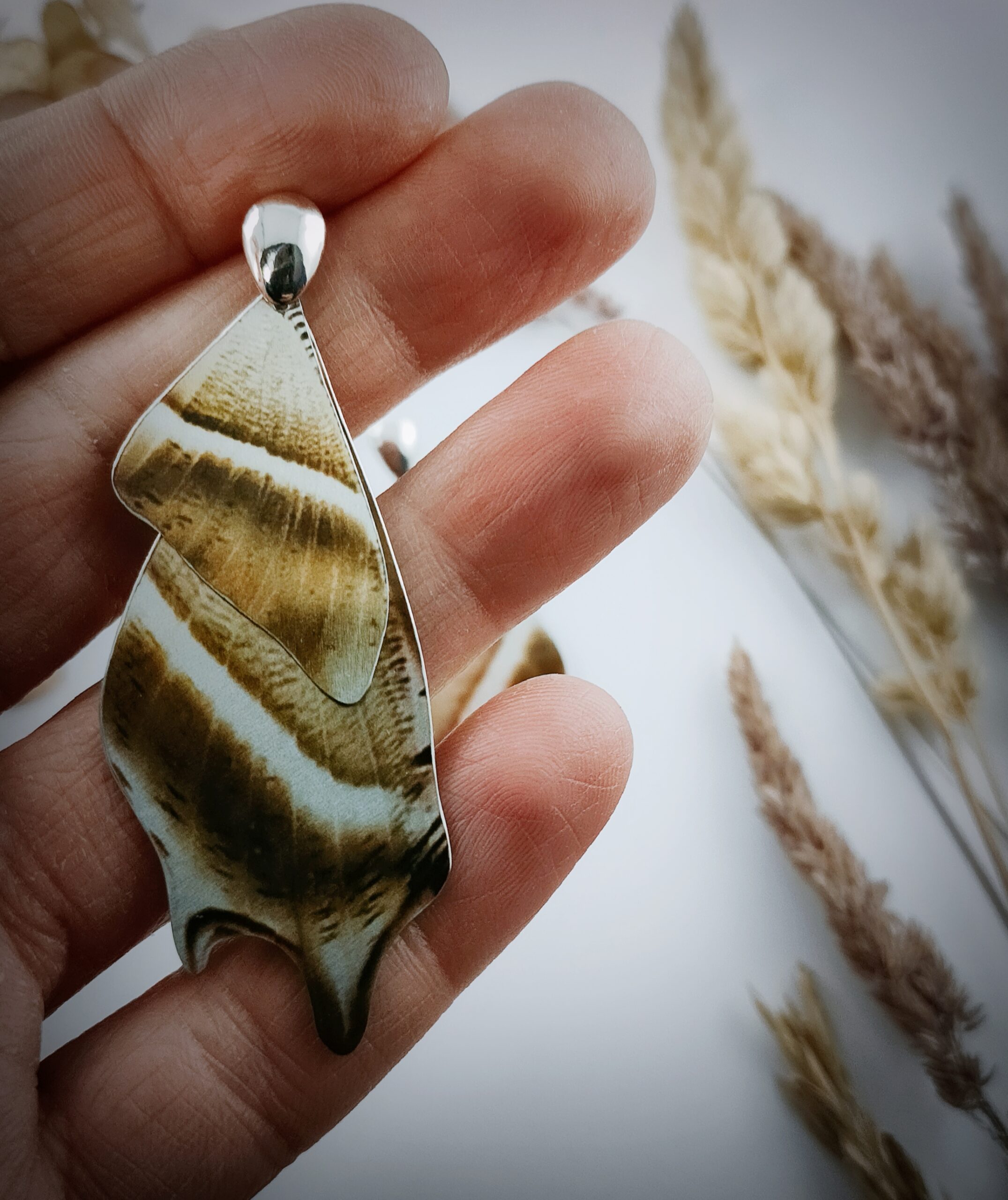 Tropical Swallowtail Moth Earrings